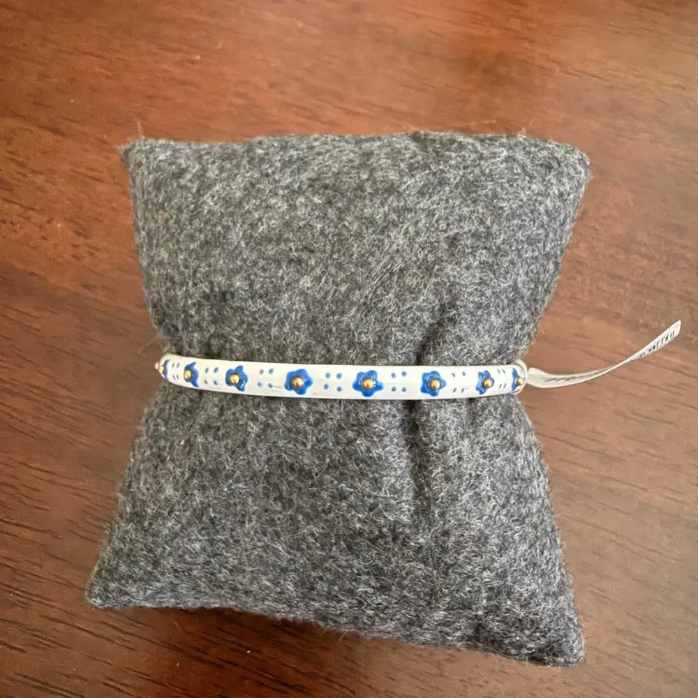 Madewell Gold & Floral Bangle